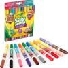 10 pennarelli lavabili doppia punta maxi silly scents