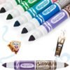 10 pennarelli lavabili doppia punta maxi silly scents