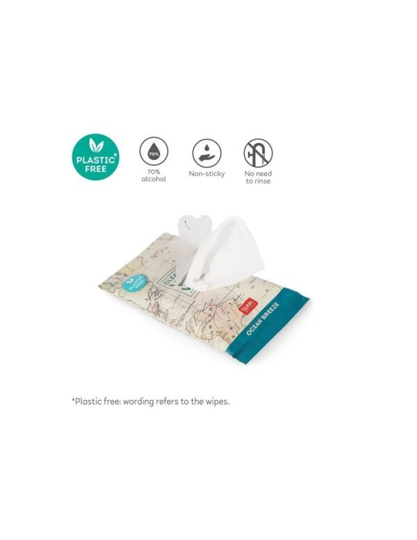 10 SALVIETTINE DET. PER MANI - SOS CLEANSING WET WIPES - TRAVEL