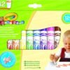 12 colori fibra mini kids