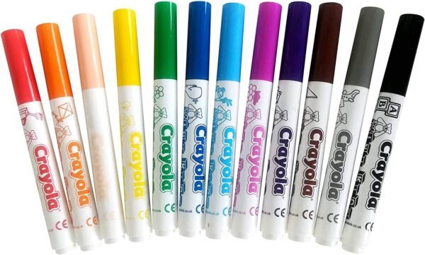 12 colori fibra mini kids