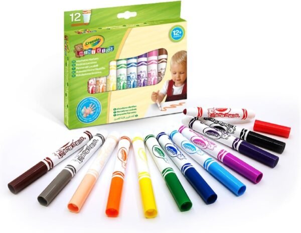 12 colori fibra mini kids
