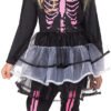 12358 Skeleton dress with leggings  116 cm