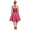 13128 50S dress pink/black
