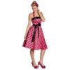 13128 50S dress pink/black