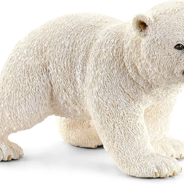 14708 Schleich-s - Wild Life Cucciolo Di Orso Polare Che Cammina