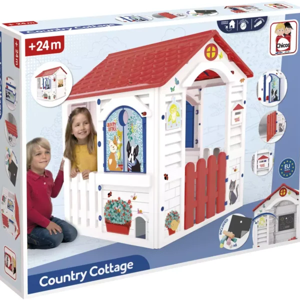 Country cottage con lavagna