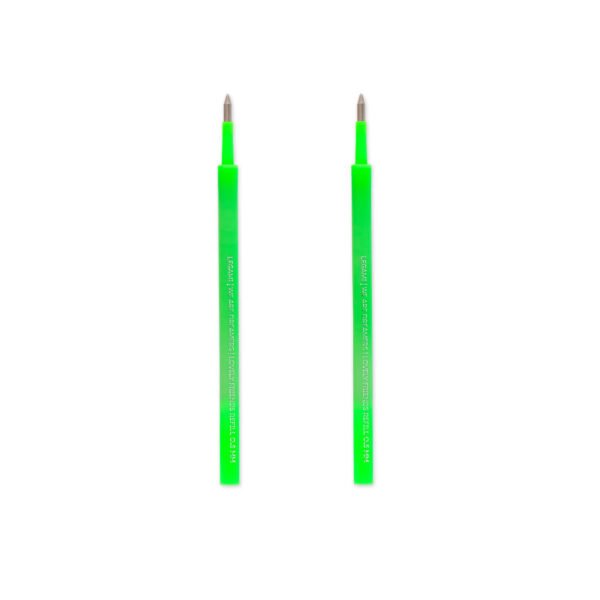 2 REFILL PENNA GEL L. FRIENDS -
LOVELY FRIENDS REFILL SET - NEON
GREEN