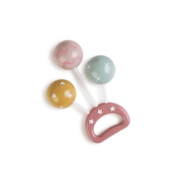 Il mio primo sonaglio Con Palline Rosa