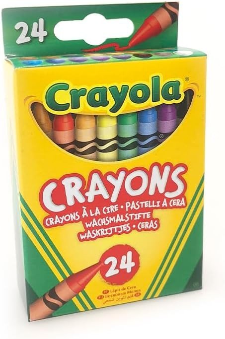 24 pastelli a cera