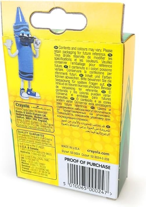 24 pastelli a cera