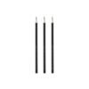 3 REFILL  PENNA GEL CANCELLAB. ERASABLE PEN REFILLS BLACK