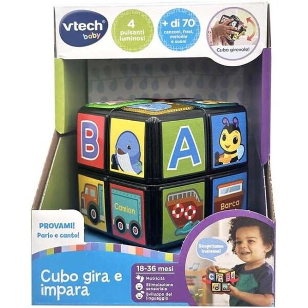VTech Baby Cubo Gira e Impara