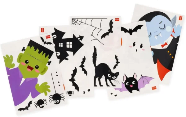 35 ADESIVI ELETTROSTATICI
- WINDO-WOW - HALLOWEEN