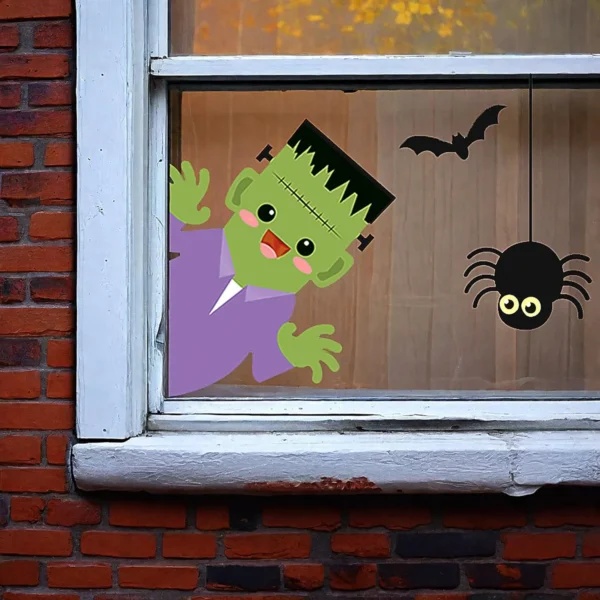 35 ADESIVI ELETTROSTATICI
- WINDO-WOW - HALLOWEEN