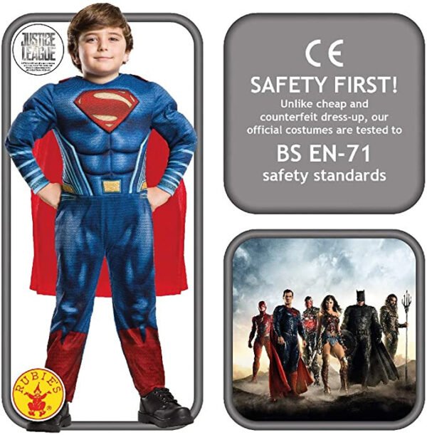 3640811 Superman Justice League Classic - Child TG M