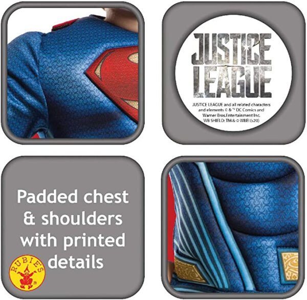 3640811 Superman Justice League Classic - Child TG M