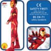3702024 Iron man classic child tg m
