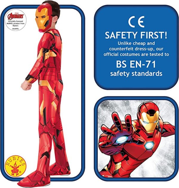 3702024 Iron man classic child tg m