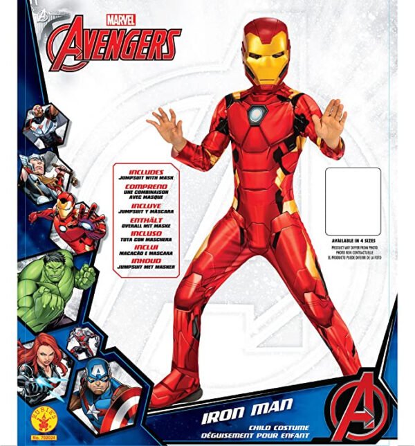3702024 Iron man classic child tg m