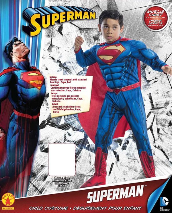 3881367 Superman Deluxe Child TG L