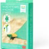 4 PICCHETTI FERMA TELO MARE - BEACH TOWEL ANCHOR STAKES - PINEAPPLE