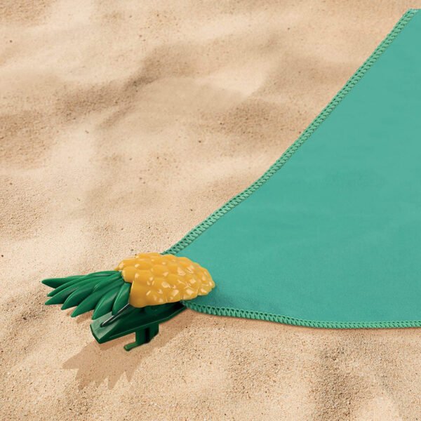 4 PICCHETTI FERMA TELO MARE - BEACH TOWEL ANCHOR STAKES - PINEAPPLE