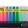 SET EVIDENZIATORI STABILO BOSS PZ15 ORIGINAL