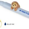 LOVELY FRIENDS - GEL PEN WITH ANIMAL DECORATION -  SLOTH