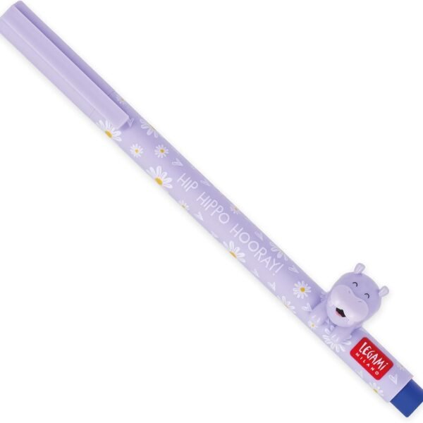 PENNA GEL ANIMAL.
DECORATIVO - LOVELY
FRIENDS - HIPPO