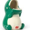 Desk friends - portapenne in ceramica - dino
