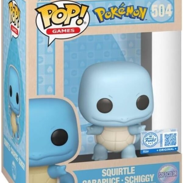 FUNKO POP! POKEMON: SQUIRTLE (SOFT COLOR) (504) EXM