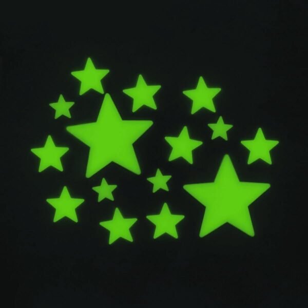 STELLE FOSFORESCENTI ADESIVE - SUPER STARS - SPACE