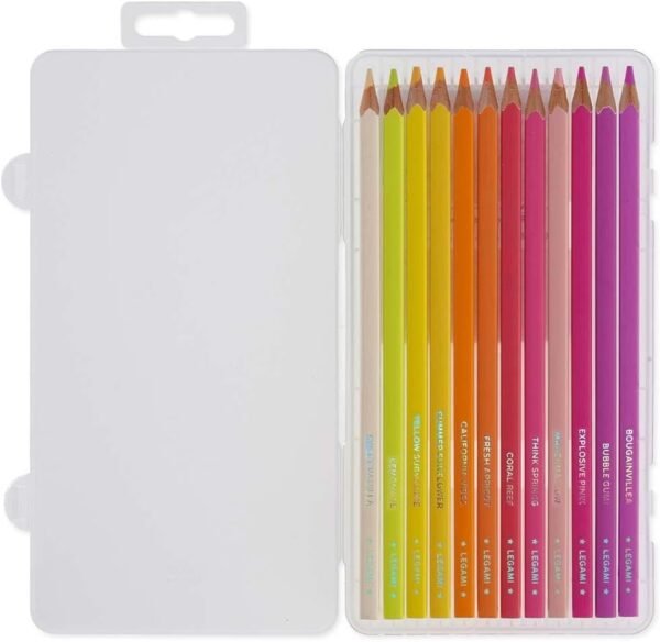 SET 12 MATITE COLORATE - LIVE COLOURFULLY - SUNSET PALETTE