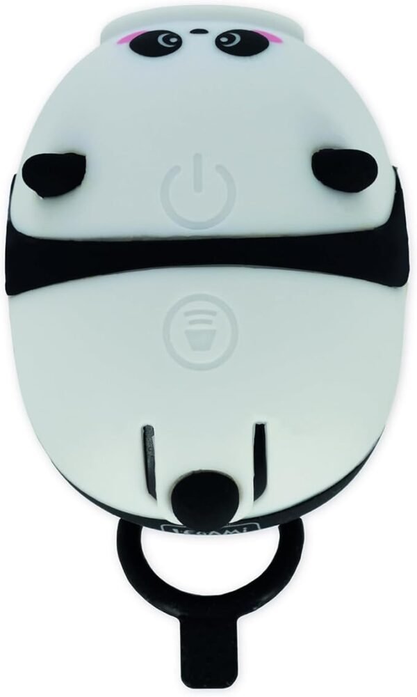 LUCE AN. RICARICABILE PER
BICI - FRONT BICYCLE LIGHT
WITH BELL - PANDA