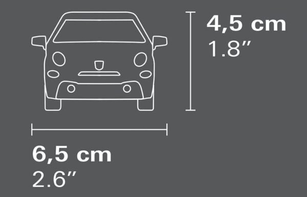 590 PCS FIAT 24501/ ABARTH RACING CAR