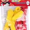 6 Palloncini Mickey col. ass. 27 cm