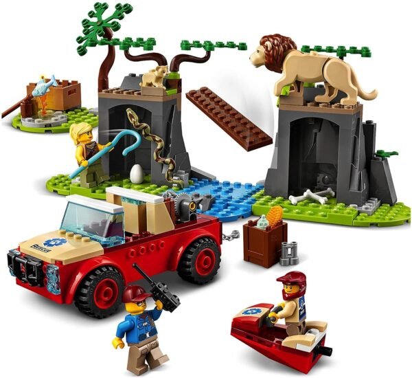 60301 CITY FUORISTRADA DI SOCCORSO ANIMALE LEGO