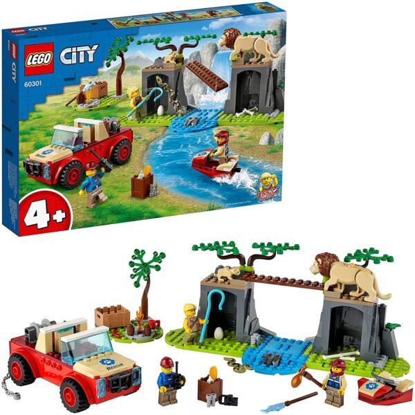 60301 CITY FUORISTRADA DI SOCCORSO ANIMALE LEGO
