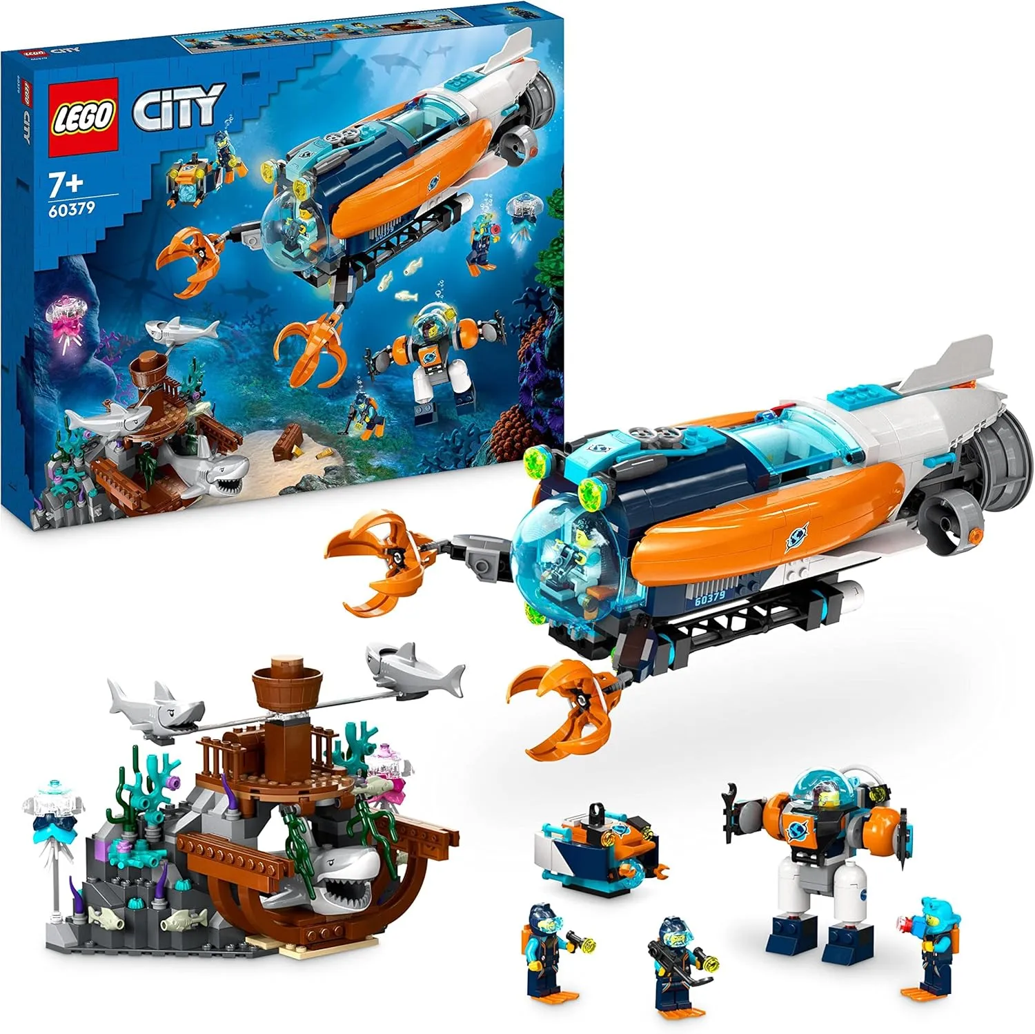 60379 - LEGO City - Sottomarino per esplorazioni abissali