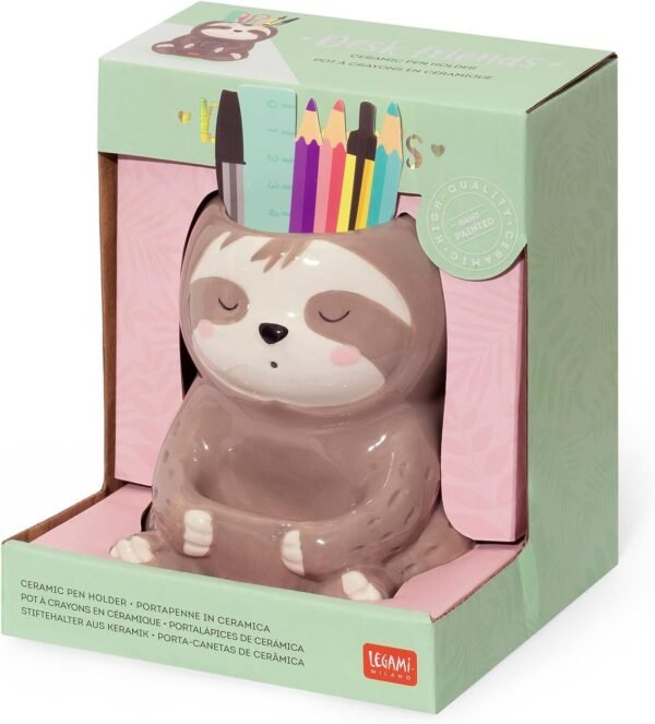 PORTAPENNE IN CERAMICA - DESK
FRIENDS - SLOTH