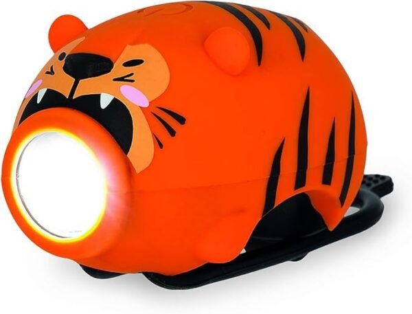 LUCE AN. RICARICABILE PER
BICI - FRONT BICYCLE LIGHT
WITH BELL - TIGER