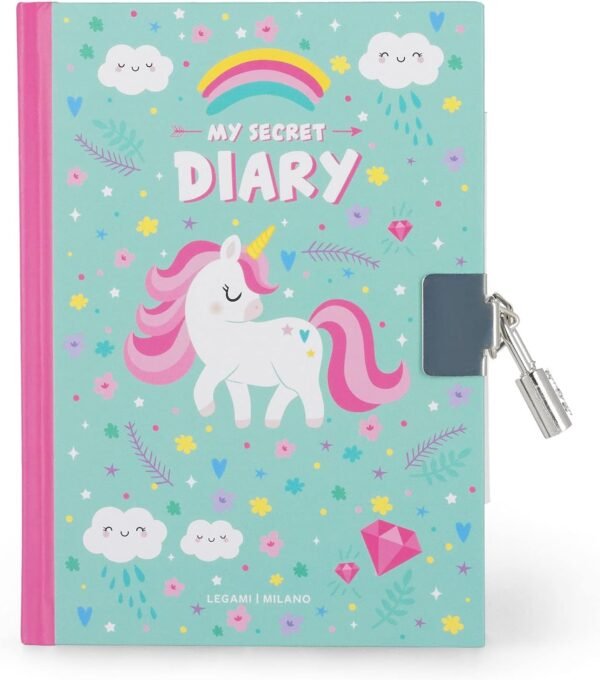 DIARIO SEGRETO CON LUCCHETTO - MY SECRET
DIARY - UNICORN