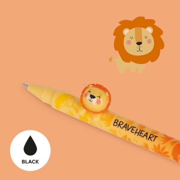 PENNA GEL ANIMAL.
DECORATIVO - LOVELY
FRIENDS - LION