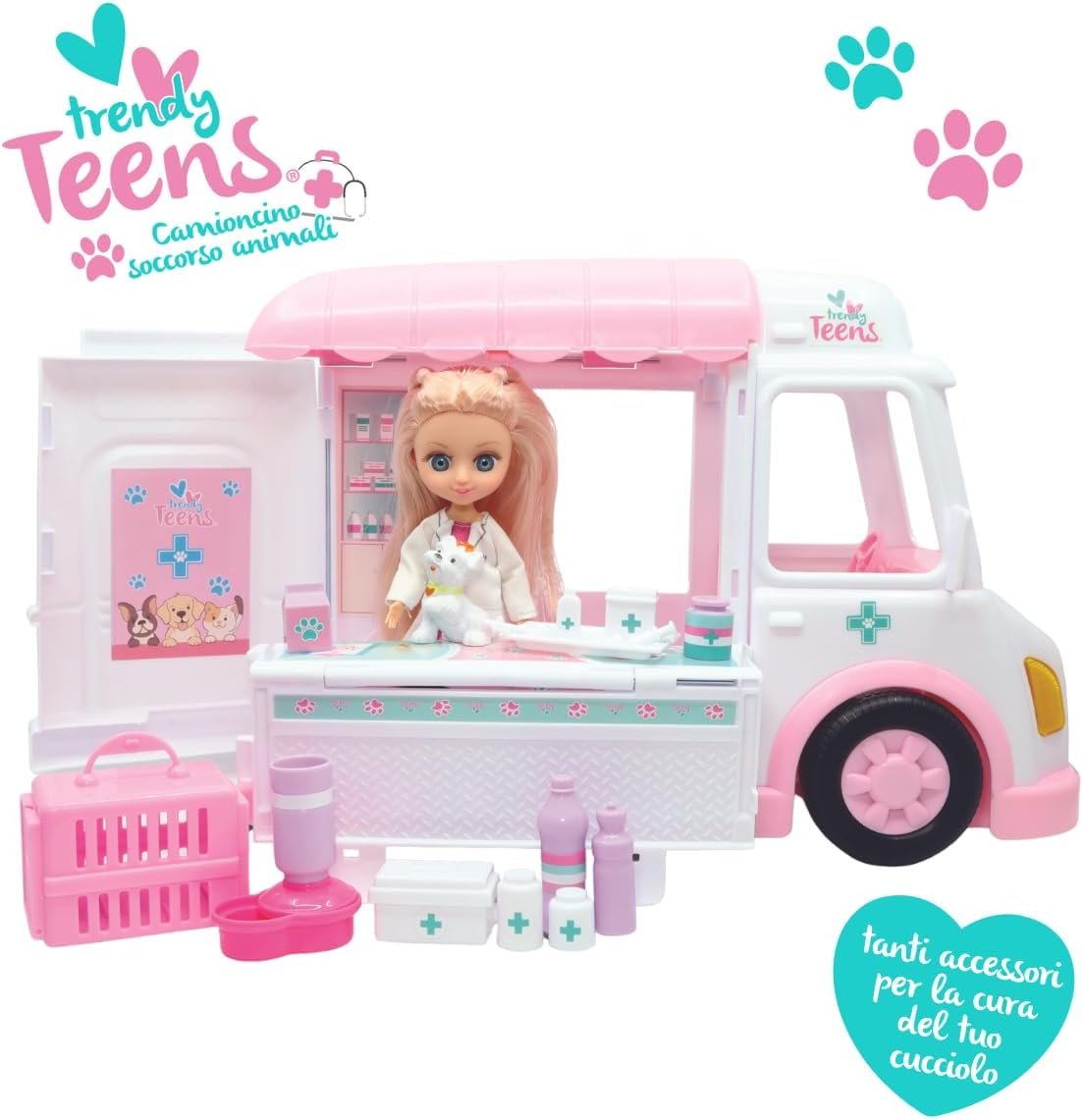 TRENDY TEENS - CAMIONCINO SOCCORSO ANIMALI - immagine 3