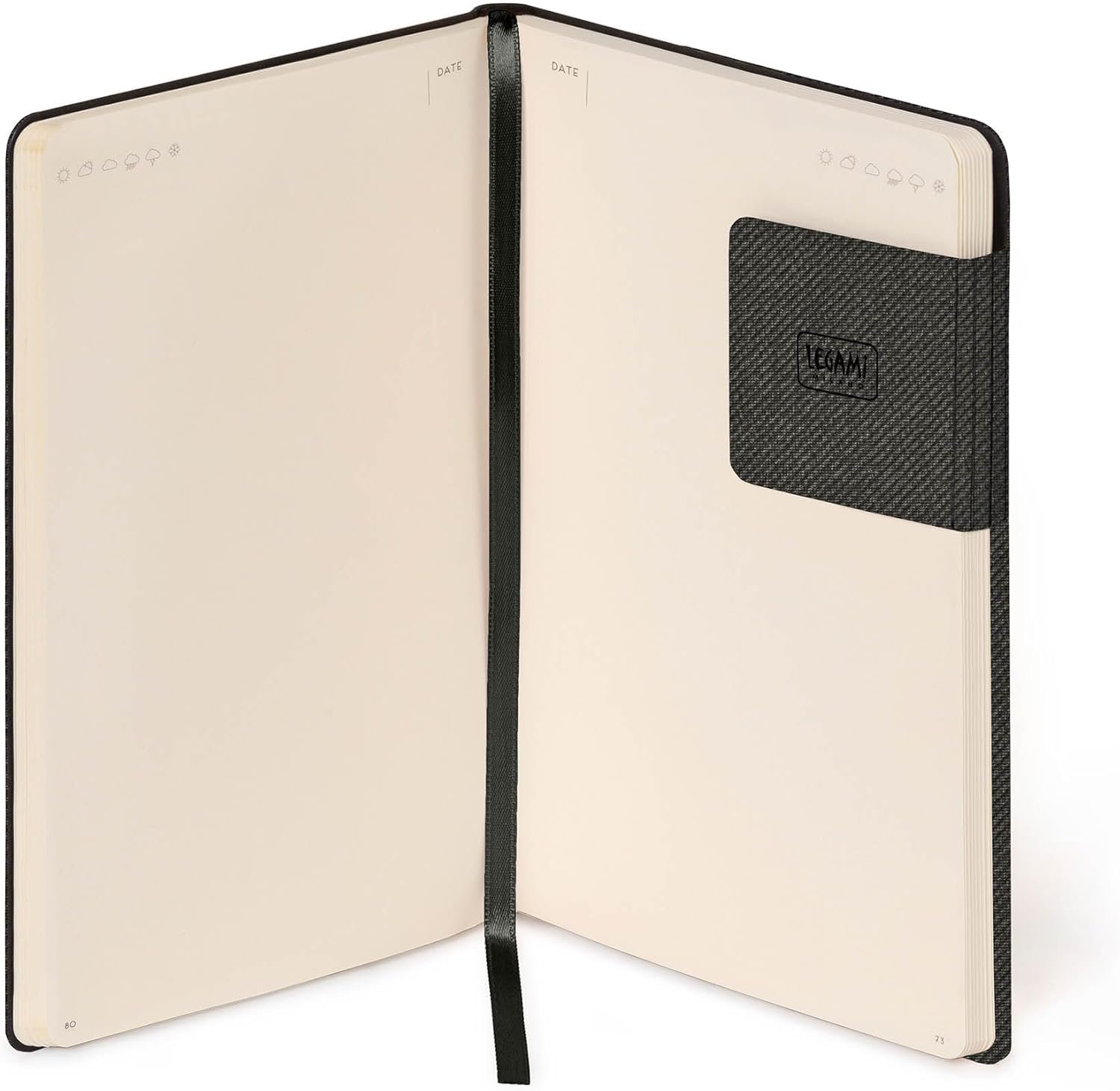 TACCUINO BIANCO - MY NOTEBOOK - LARGE - DEEP GRAPHITE - immagine 3