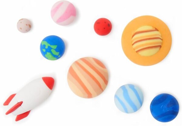 Solar system - set di 9 gomme