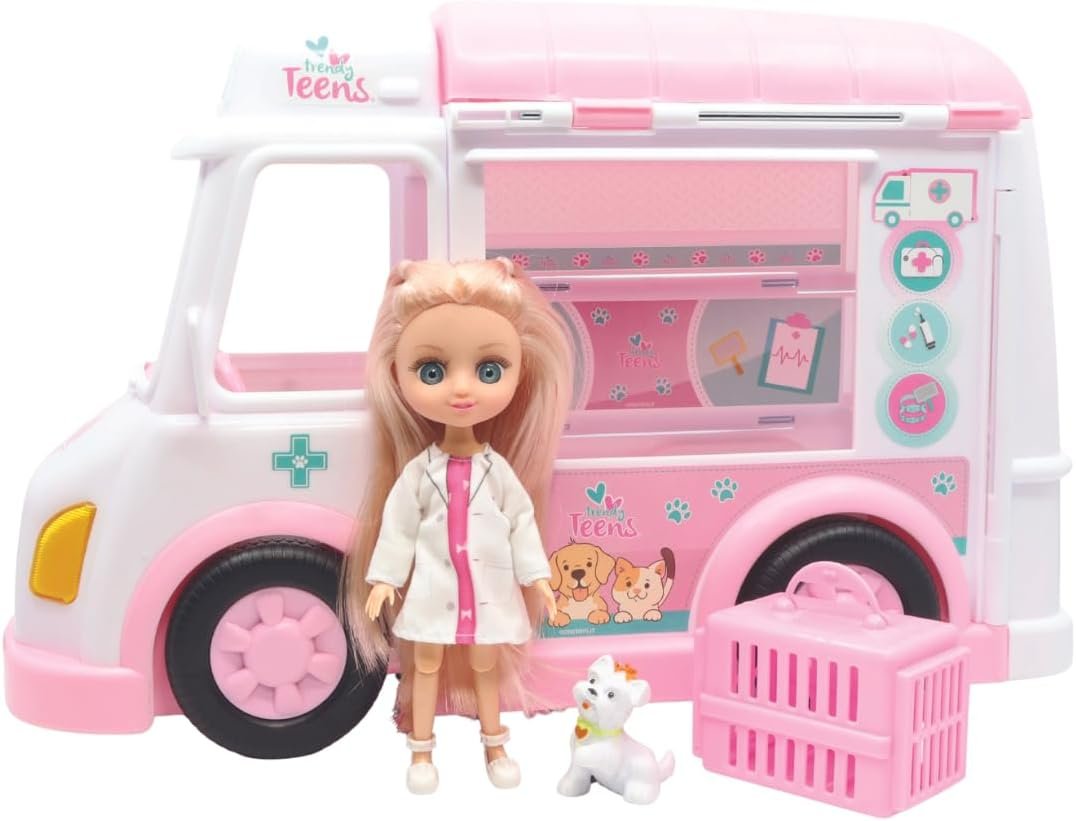 TRENDY TEENS - CAMIONCINO SOCCORSO ANIMALI - immagine 2