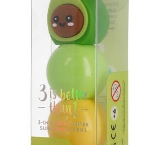 EVIDENZIATORE 3 IN 1 - 3 IS BETTER THAN - AVOCADO