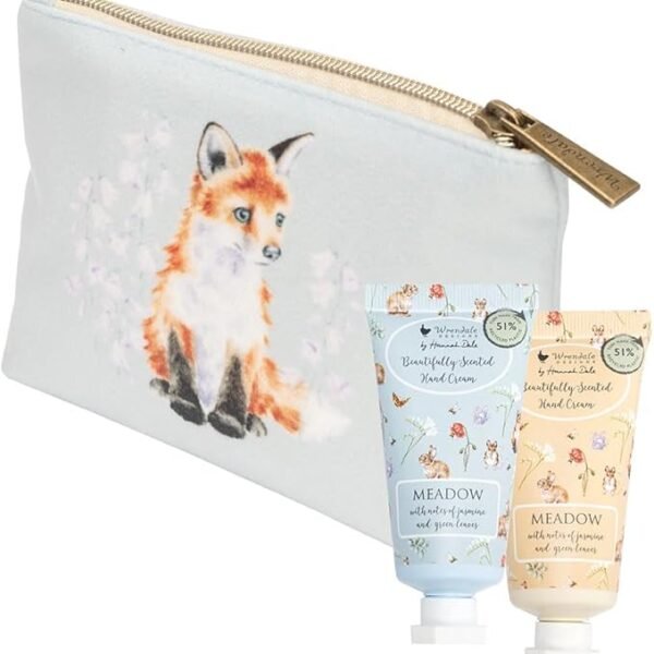 Mini Hand Cream Gift Pouch - Meadow (Blue)